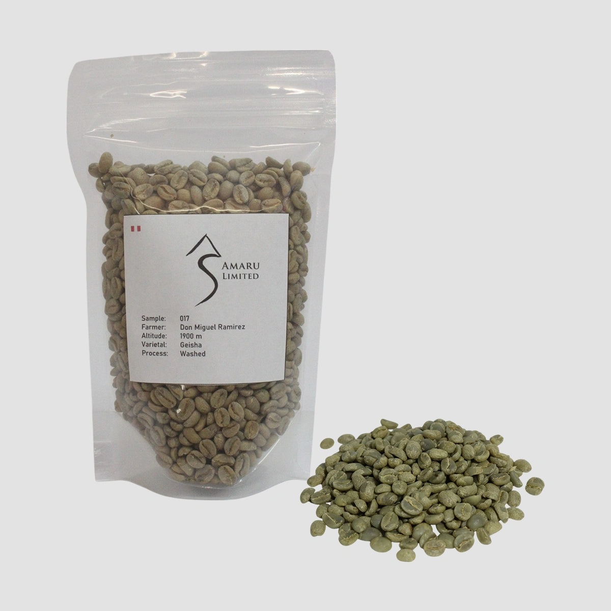 Microlote de Café Verde (Geisha)